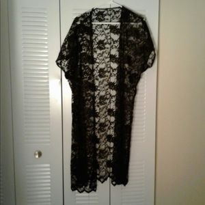 Open blouse